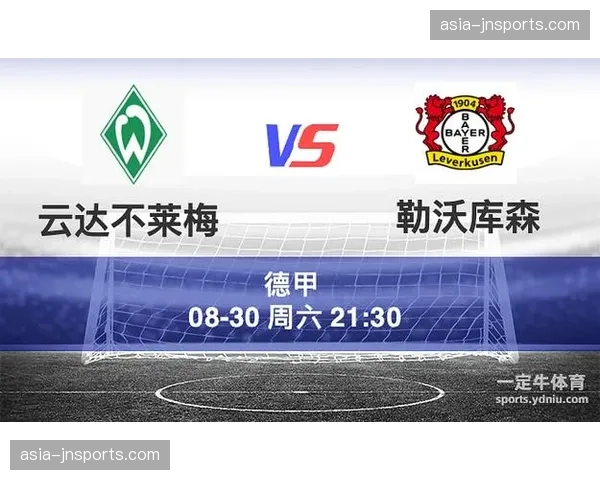 实时数据：云达不莱梅对阵海登海姆，上半场双方合计完成超过300次冲刺跑